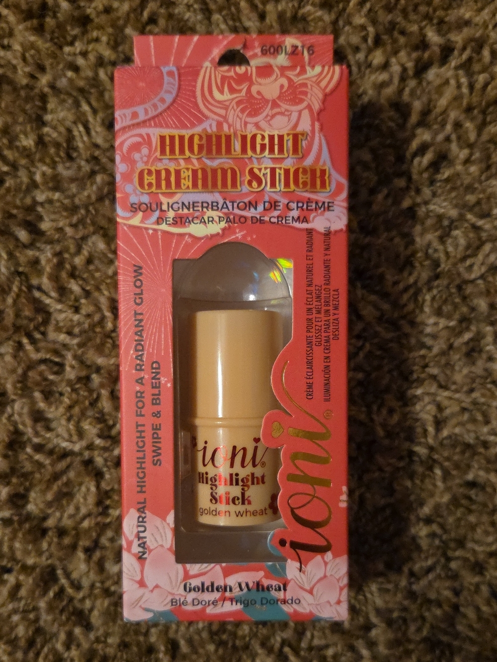 Ioni Highlight Cream Stick - Golden Wheat